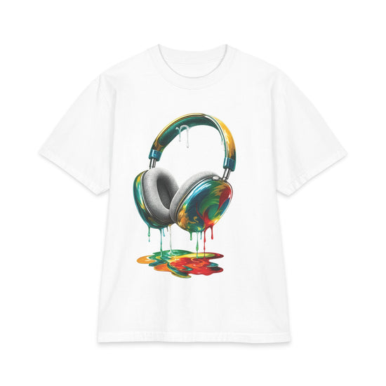 Oversize “Wet Paint” Headphones T-Shirt