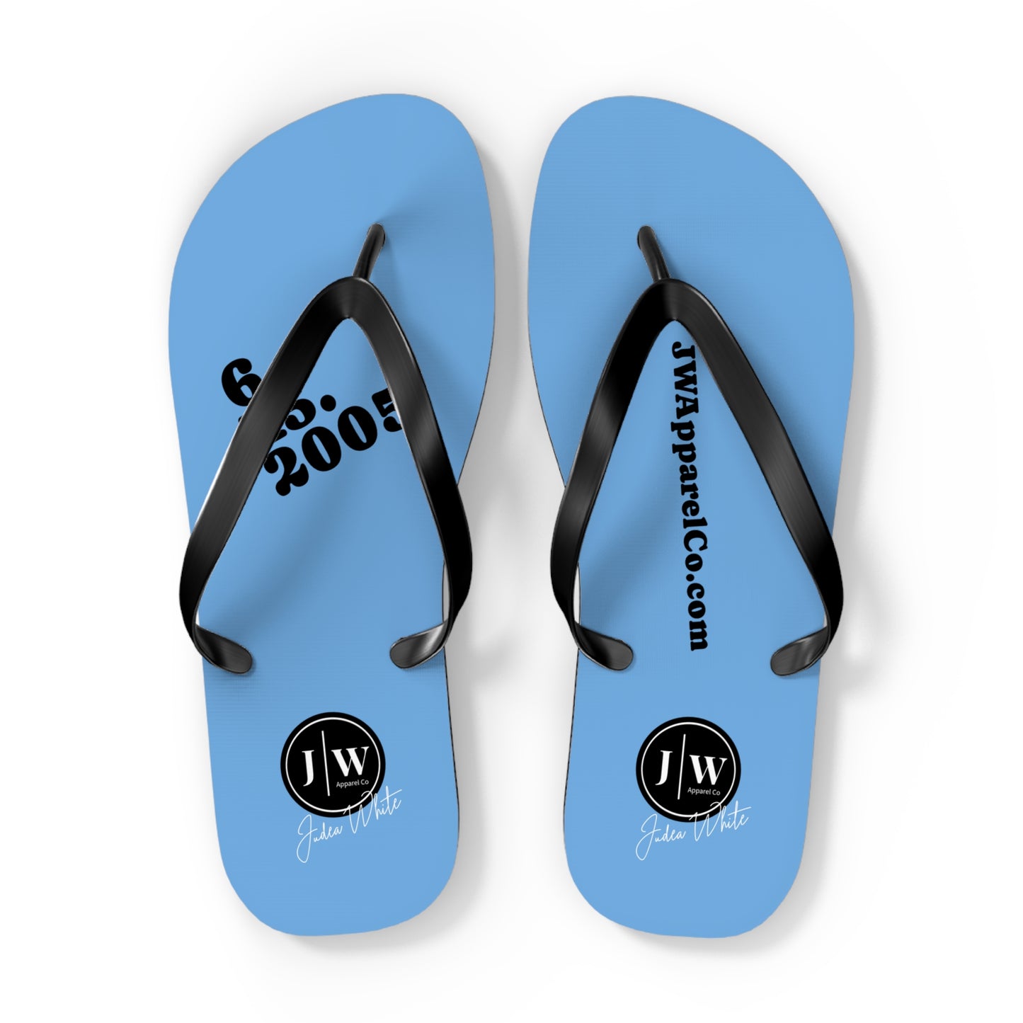JW “Light Blue” Flip Flops