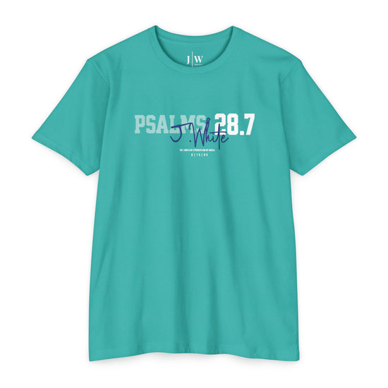 Psalm 28:7 “J.White” T‑Shirt