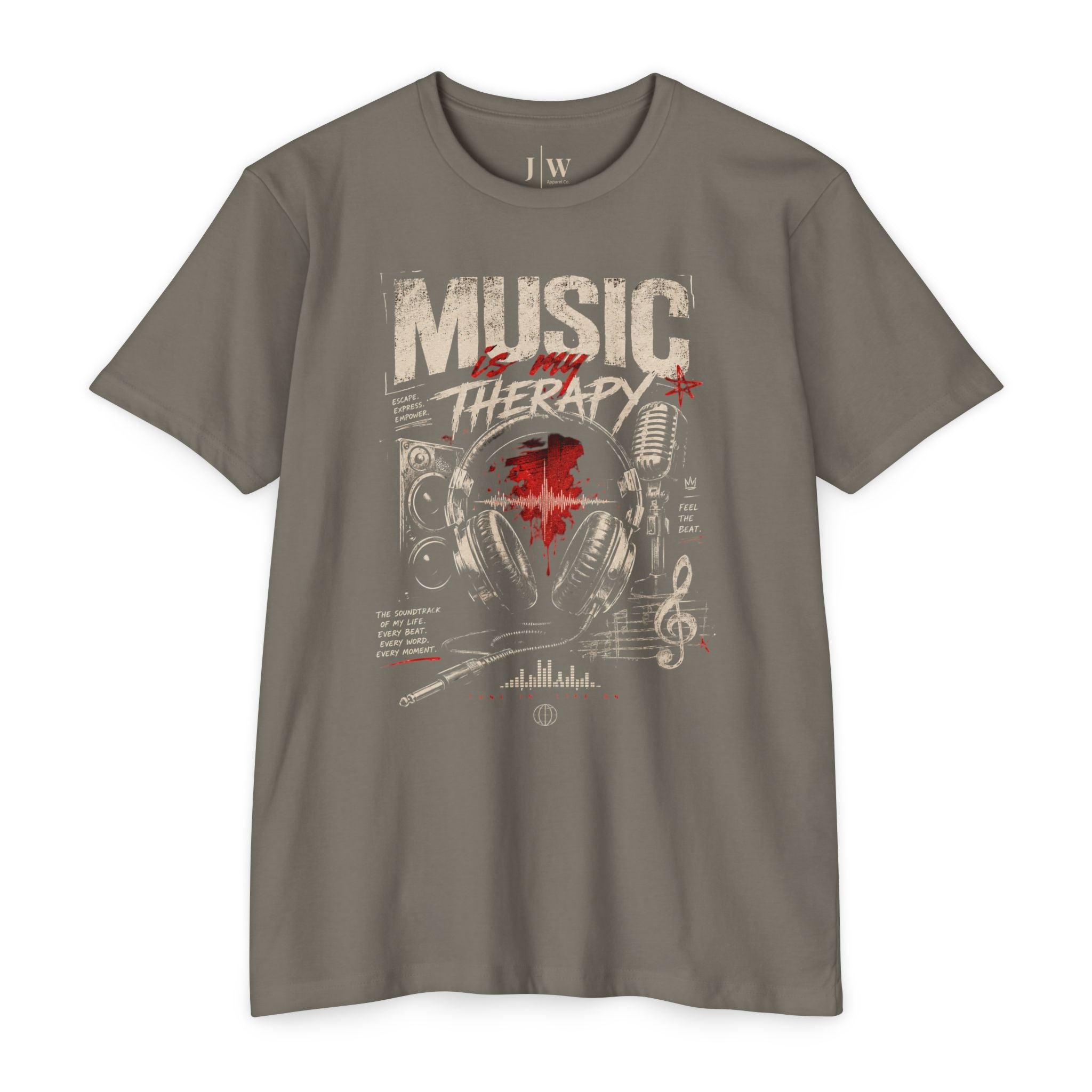 Music Therapy Graphic T-Shirt