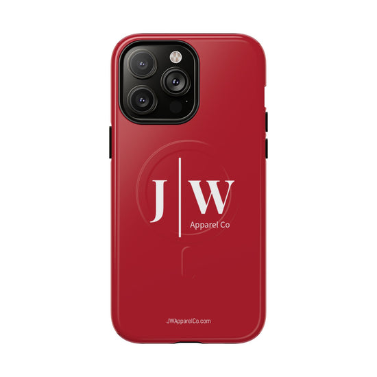 Tough “Dark Red” Magnetic iPhone Case
