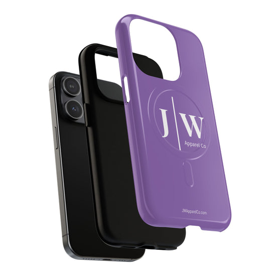 Tough “light purple” Magnetic iPhone Case