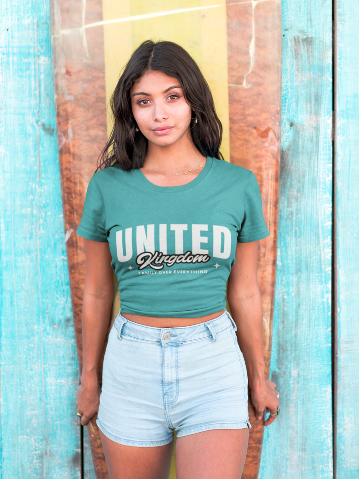 “United Kingdom” - Family Over Everything T-shirt