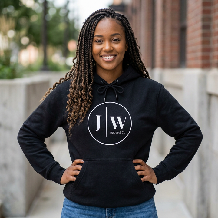 JW Logo Pullover Hoodie