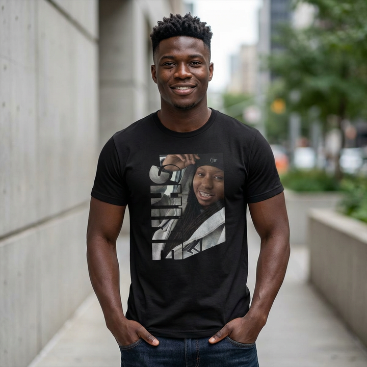 “Shine - Judea White” Portrait Tee