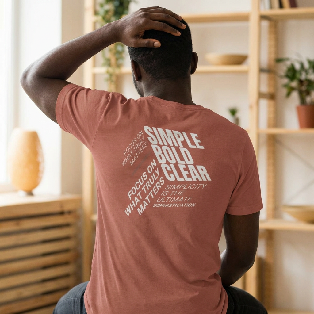 “Simple Bold” T-Shirt