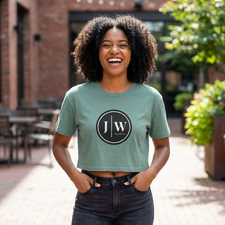 JW “Crop Top” Casual Tee