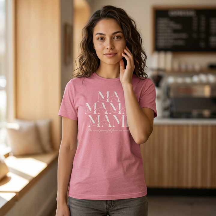 Stylish "MAMI" Mom T‑Shirt