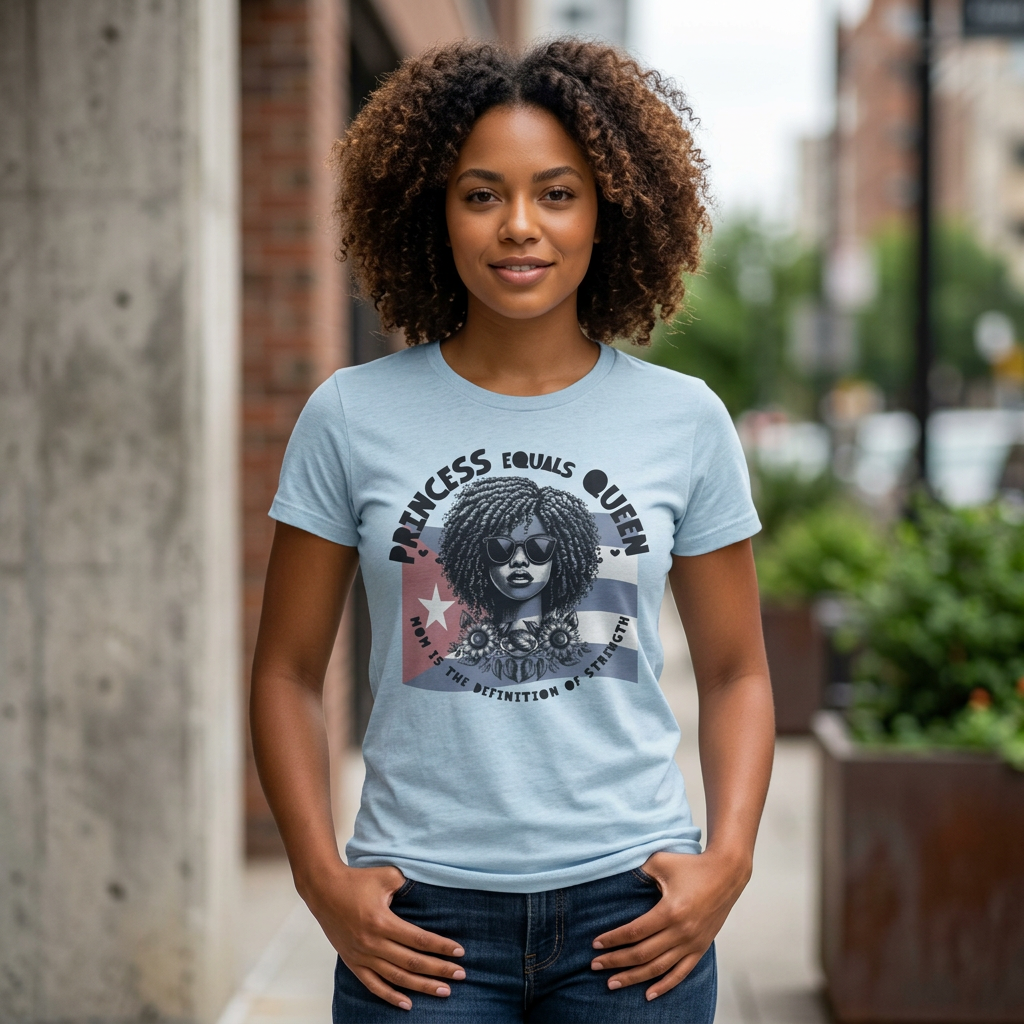 Princess Equals Queen “Puerto Rico” T-Shirt