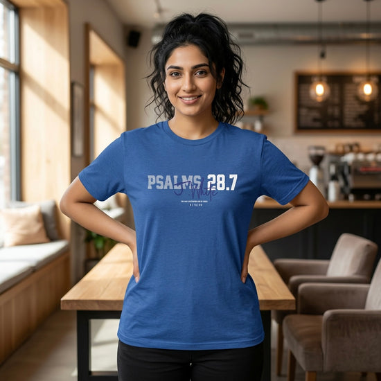 Psalm 28:7 “J.White” T‑Shirt