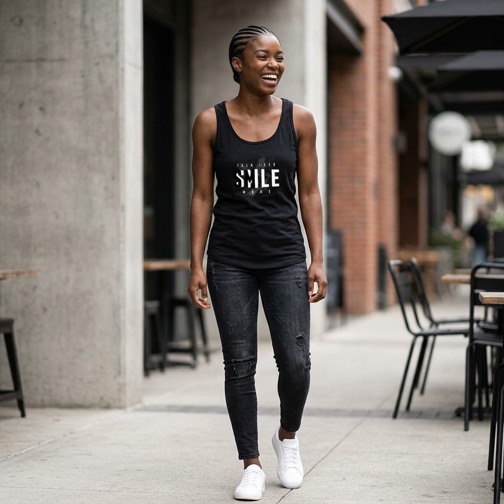 Smile Always Women’s Tank Top