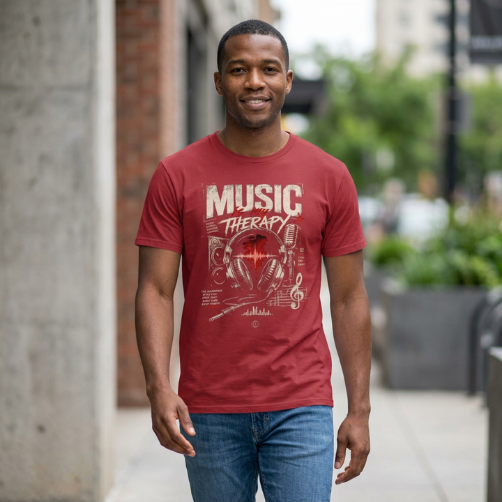 Music Therapy Graphic T-Shirt