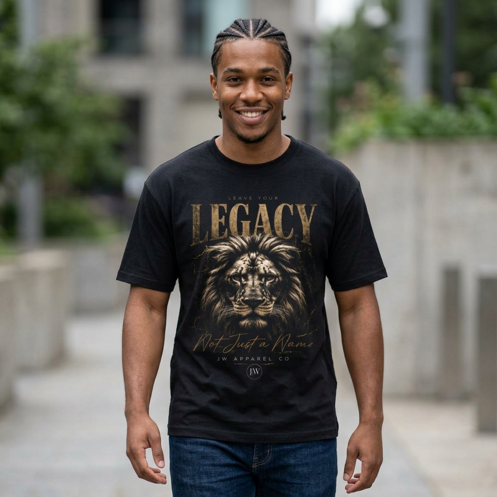 “Legacy Lion” Oversize Boxy Tee
