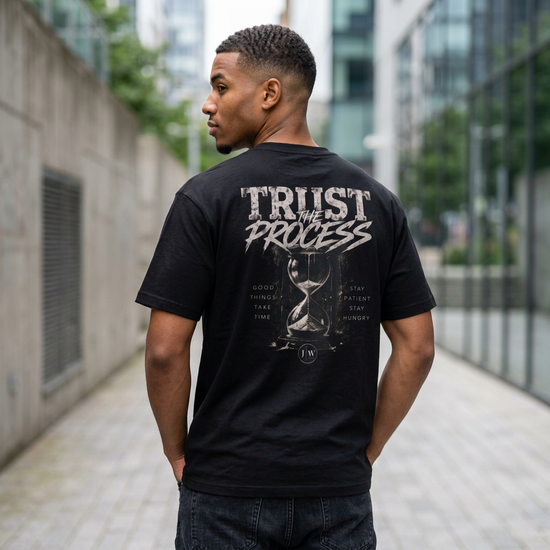 “Trust the Process” Oversized Boxy Tee