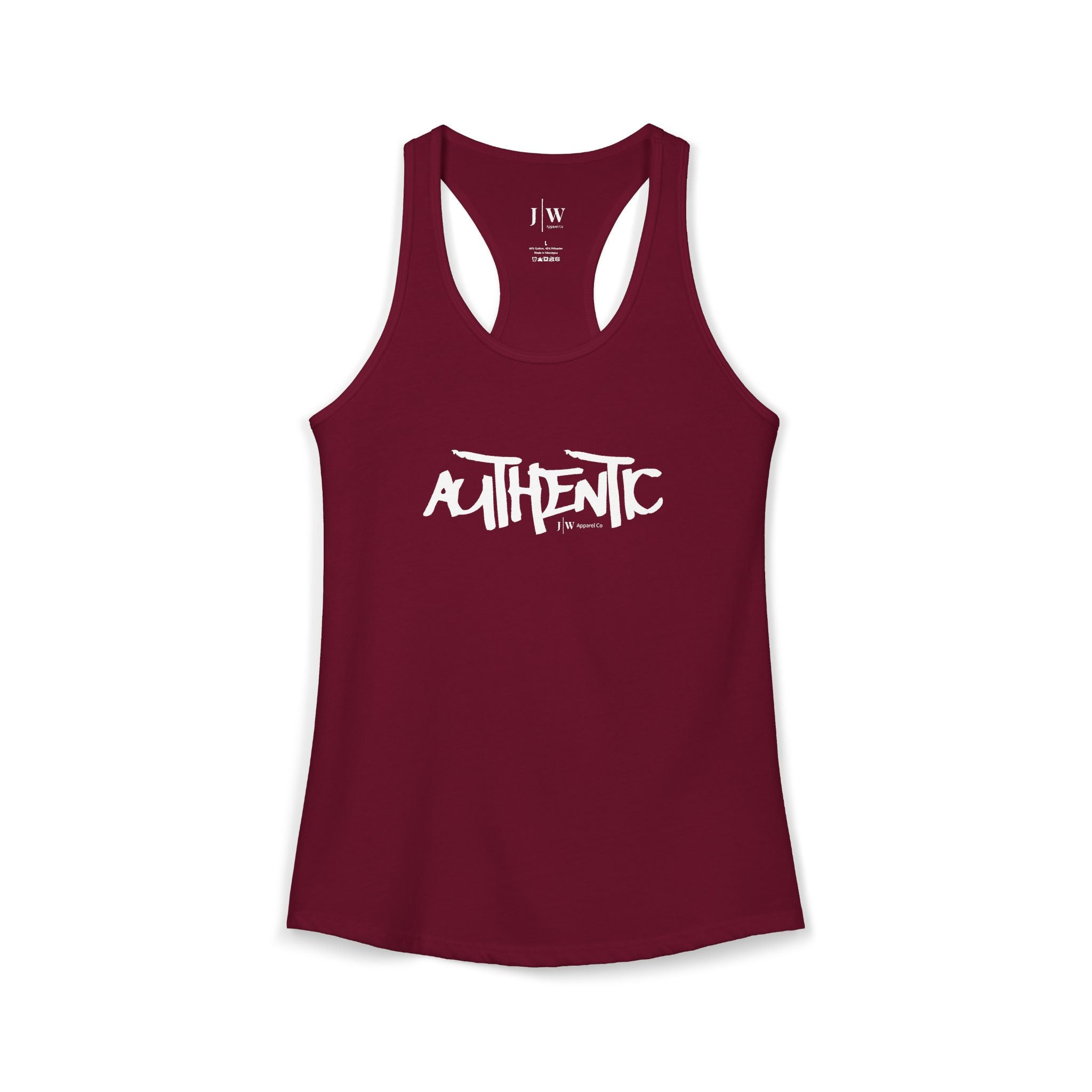 “Authentic” Women's Racerback Tank