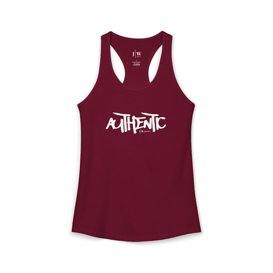 “Authentic” Women's Racerback Tank