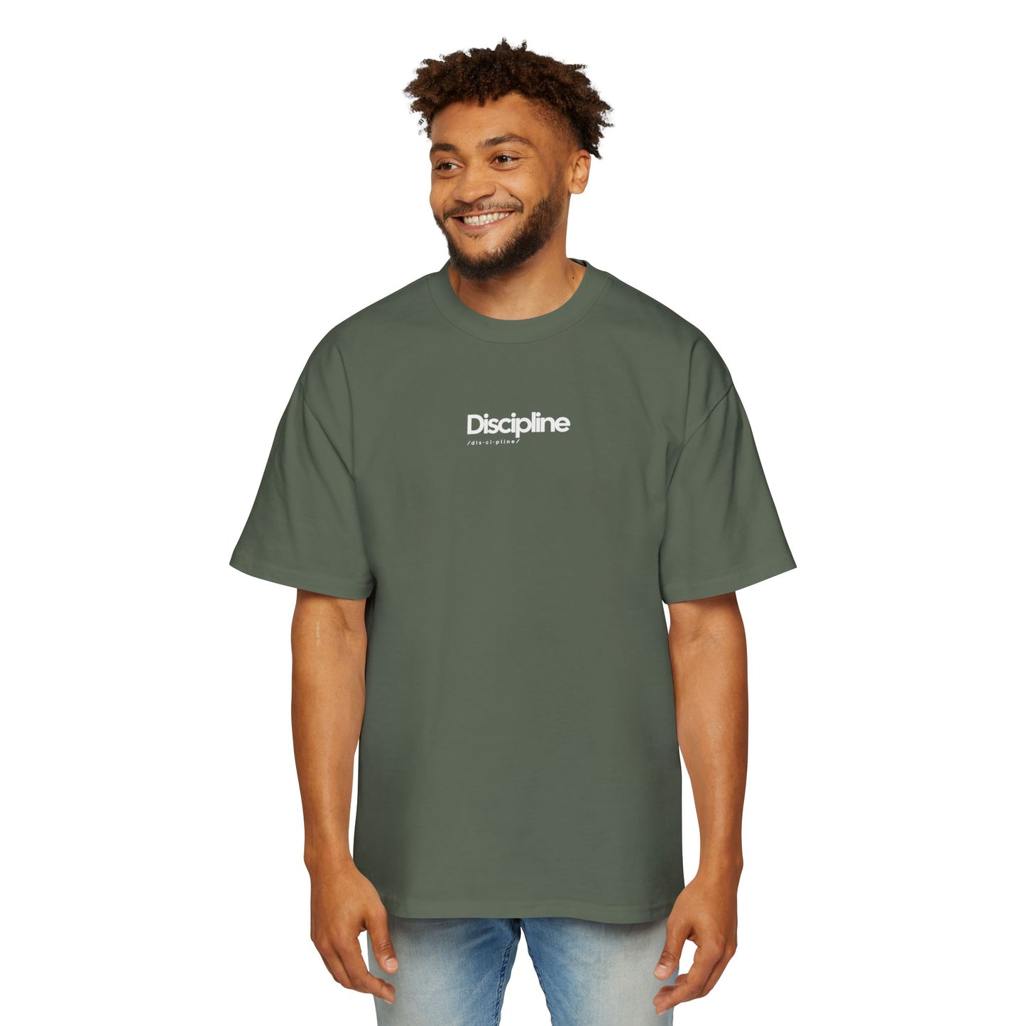Oversized “Discipline” Tee