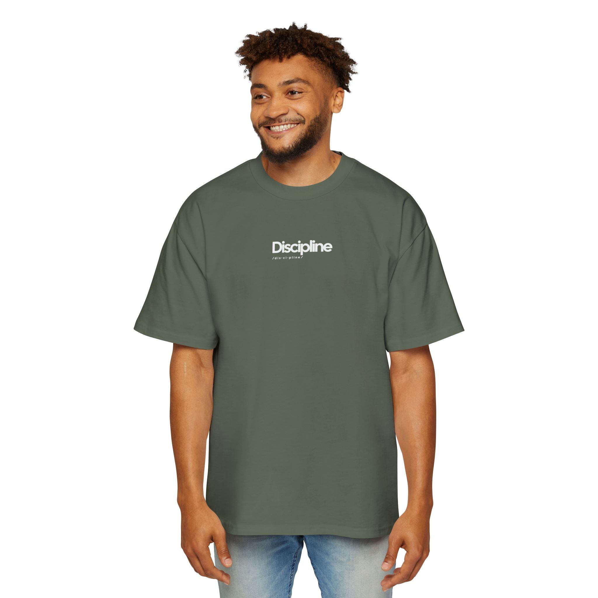 Oversized “Discipline” Tee