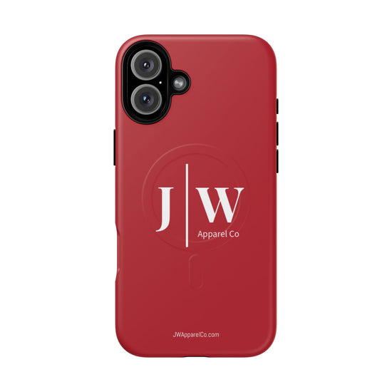 Tough “Dark Red” Magnetic iPhone Case