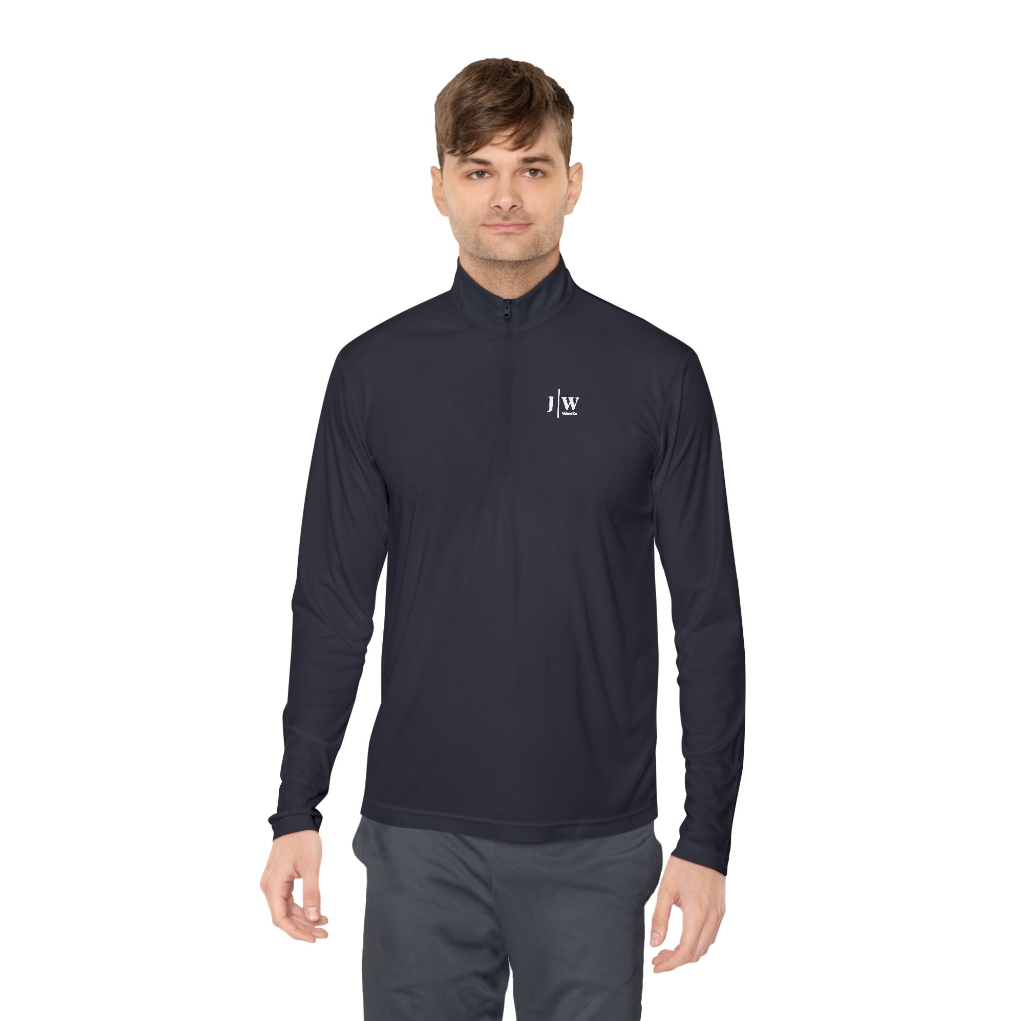 JW “White Logo” Quarter-Zip Pullover