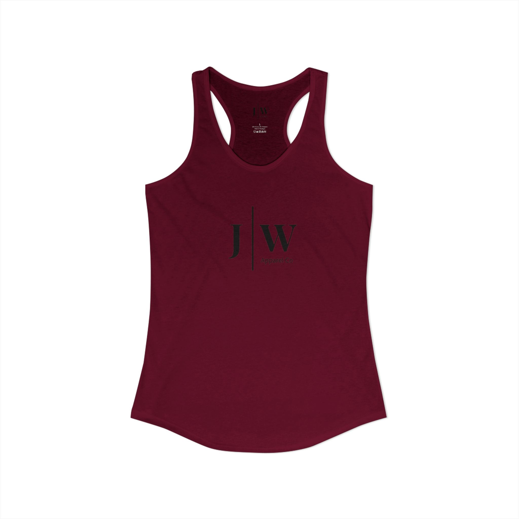 “JW” Women's Racerback Tank