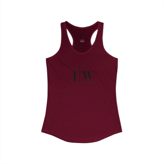 “JW” Women's Racerback Tank