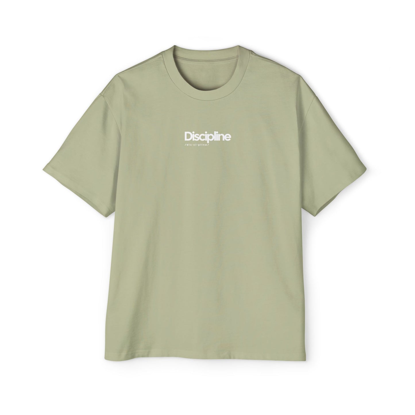 Oversized “Discipline” Tee