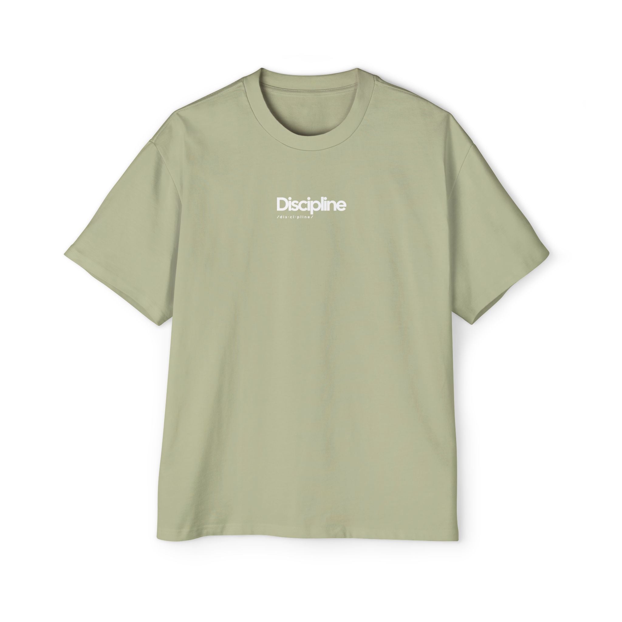 Oversized “Discipline” Tee