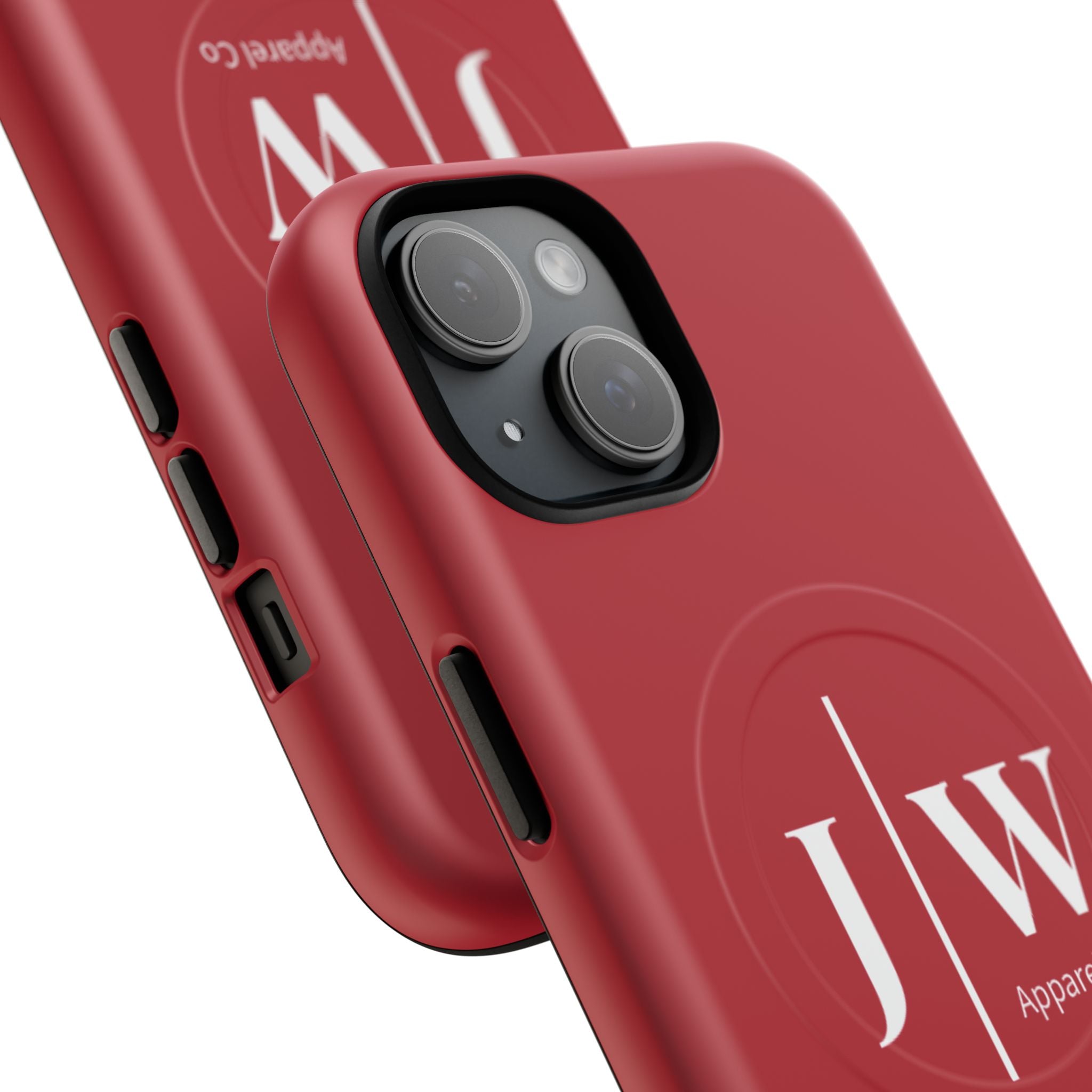 Tough “Dark Red” Magnetic iPhone Case