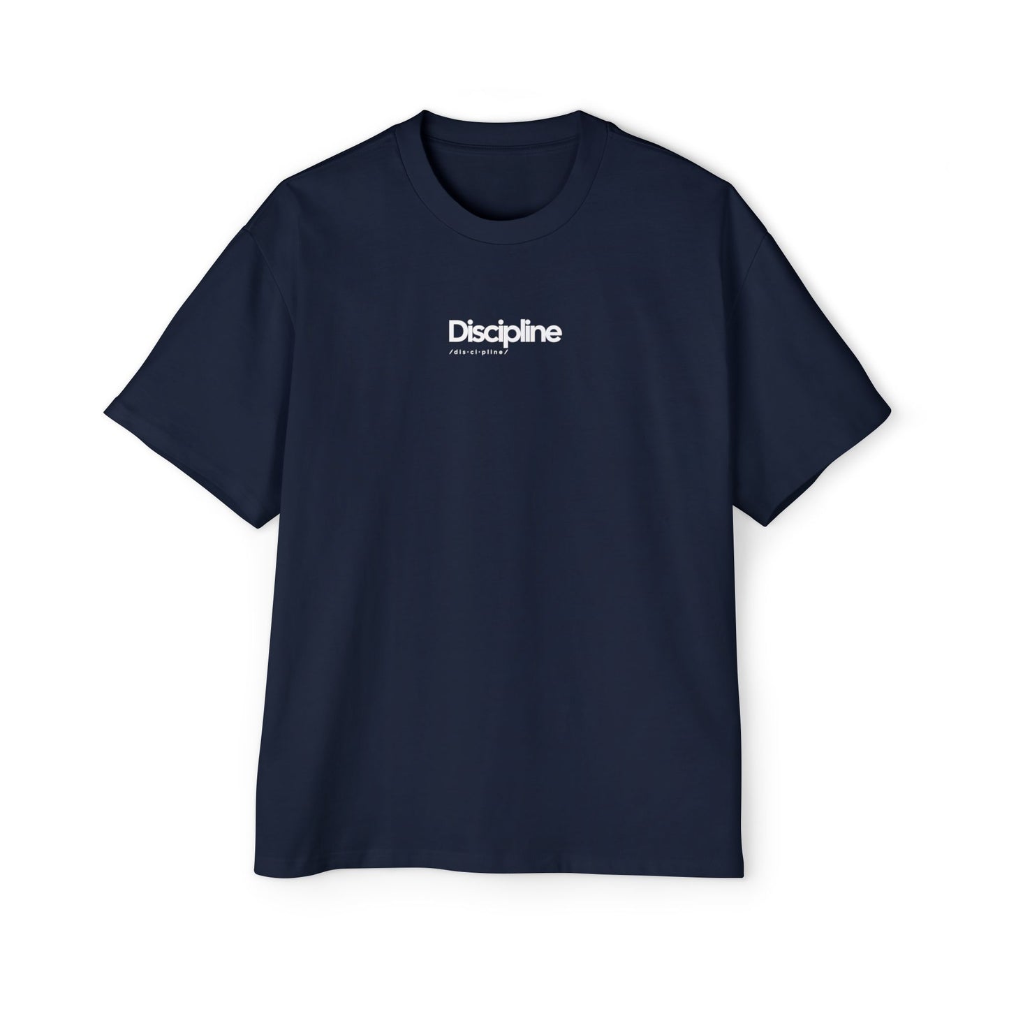 Oversized “Discipline” Tee