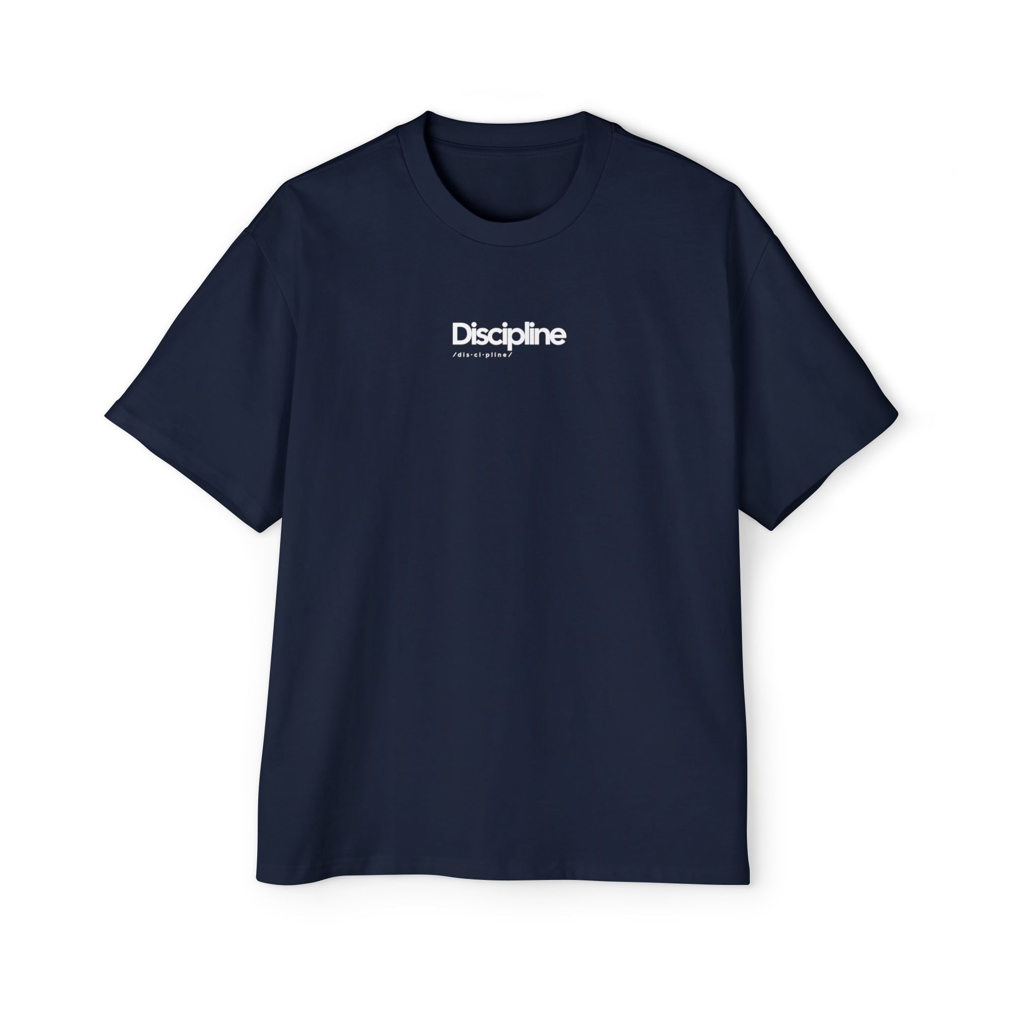 Oversized “Discipline” Tee