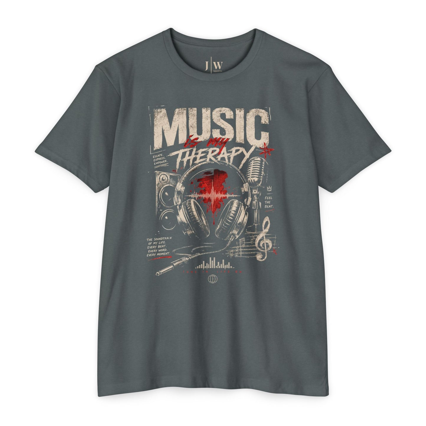 Music Therapy Graphic T-Shirt