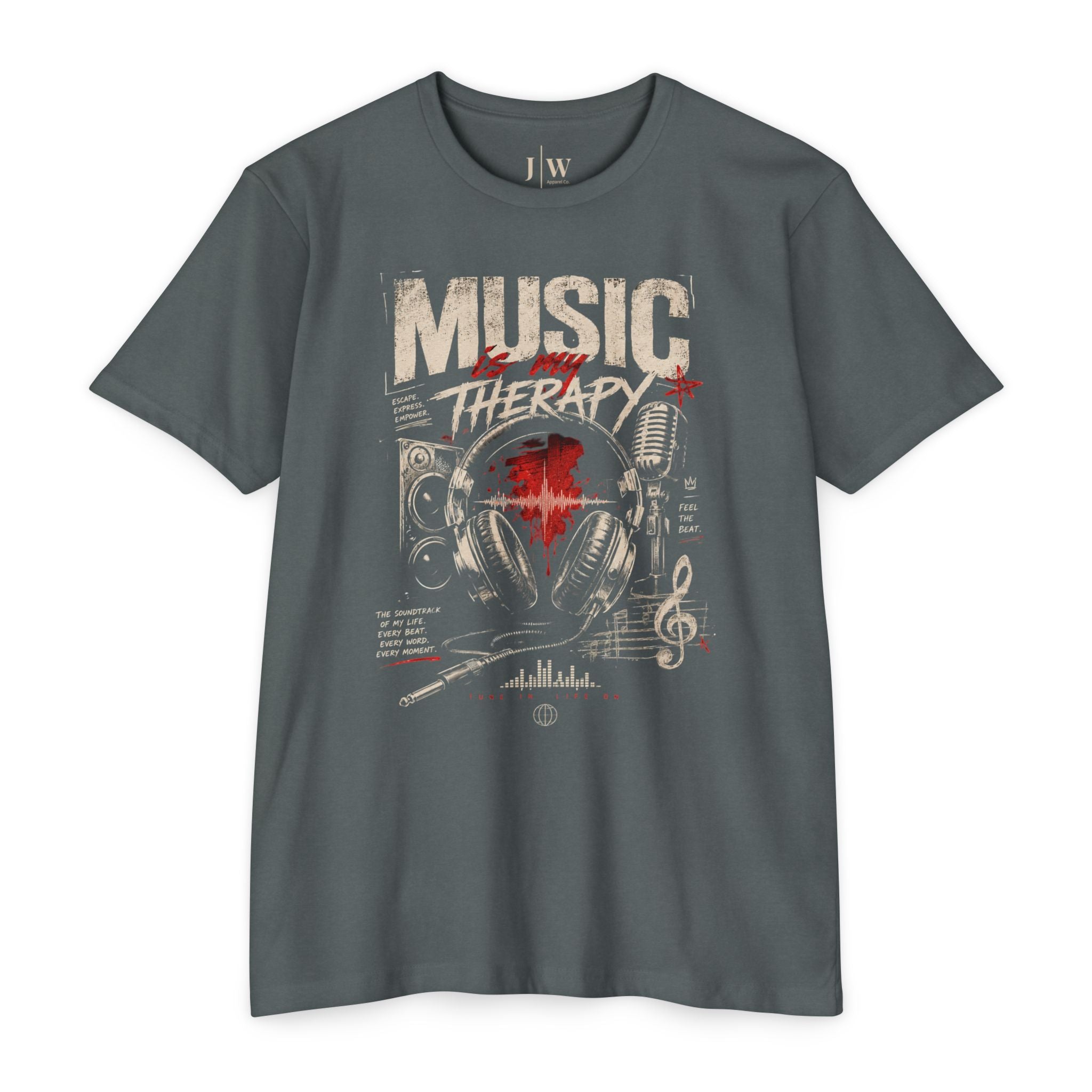 Music Therapy Graphic T-Shirt