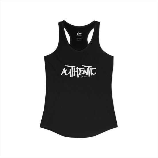 “Authentic” Women's Racerback Tank