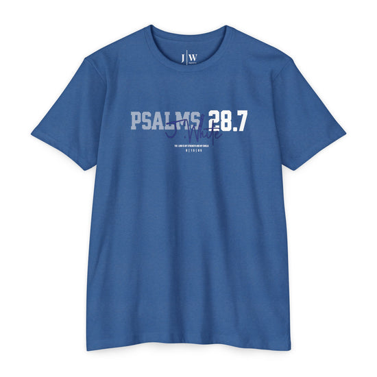 Psalm 28:7 “J.White” T‑Shirt
