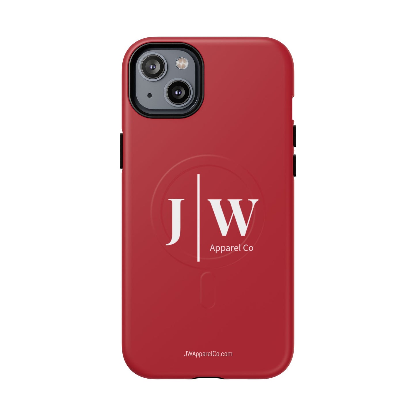 Tough “Dark Red” Magnetic iPhone Case