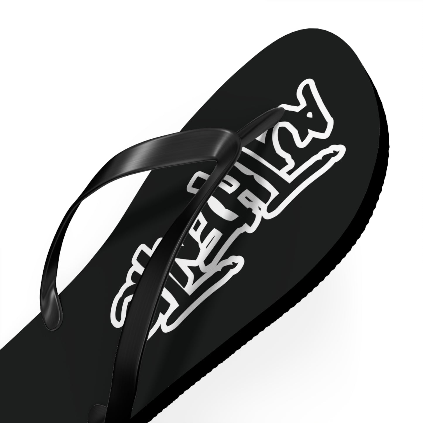 JW “Authentic” Black Flip Flops