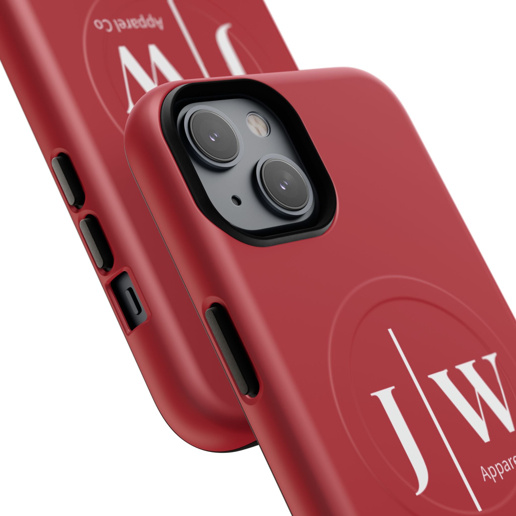 Tough “Dark Red” Magnetic iPhone Case