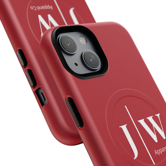 Tough “Dark Red” Magnetic iPhone Case