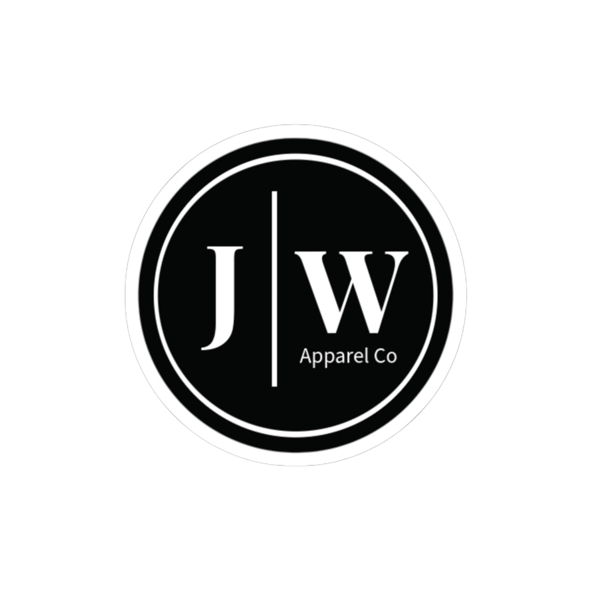 JW Apparel Co. Logo Kiss-Cut Sticker | Decals