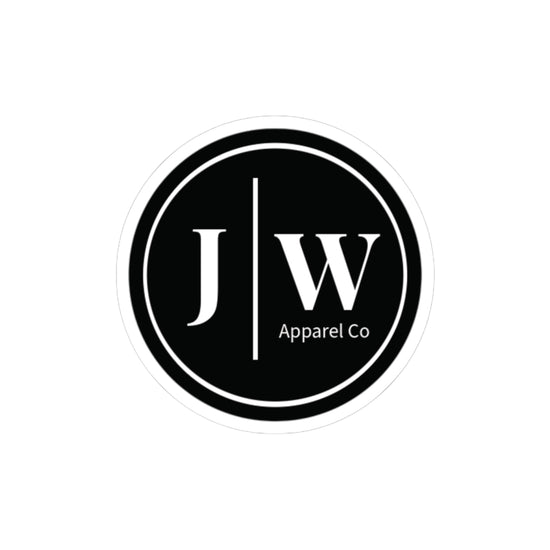 JW Apparel Co. Logo Kiss-Cut Sticker | Decals