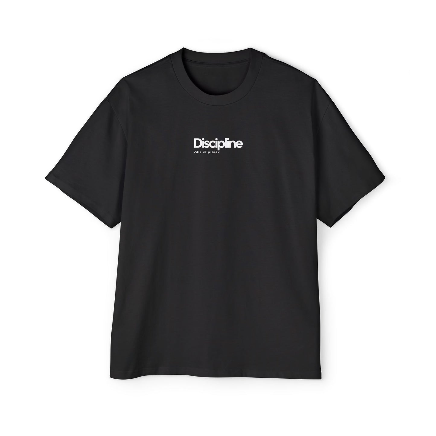Oversized “Discipline” Tee