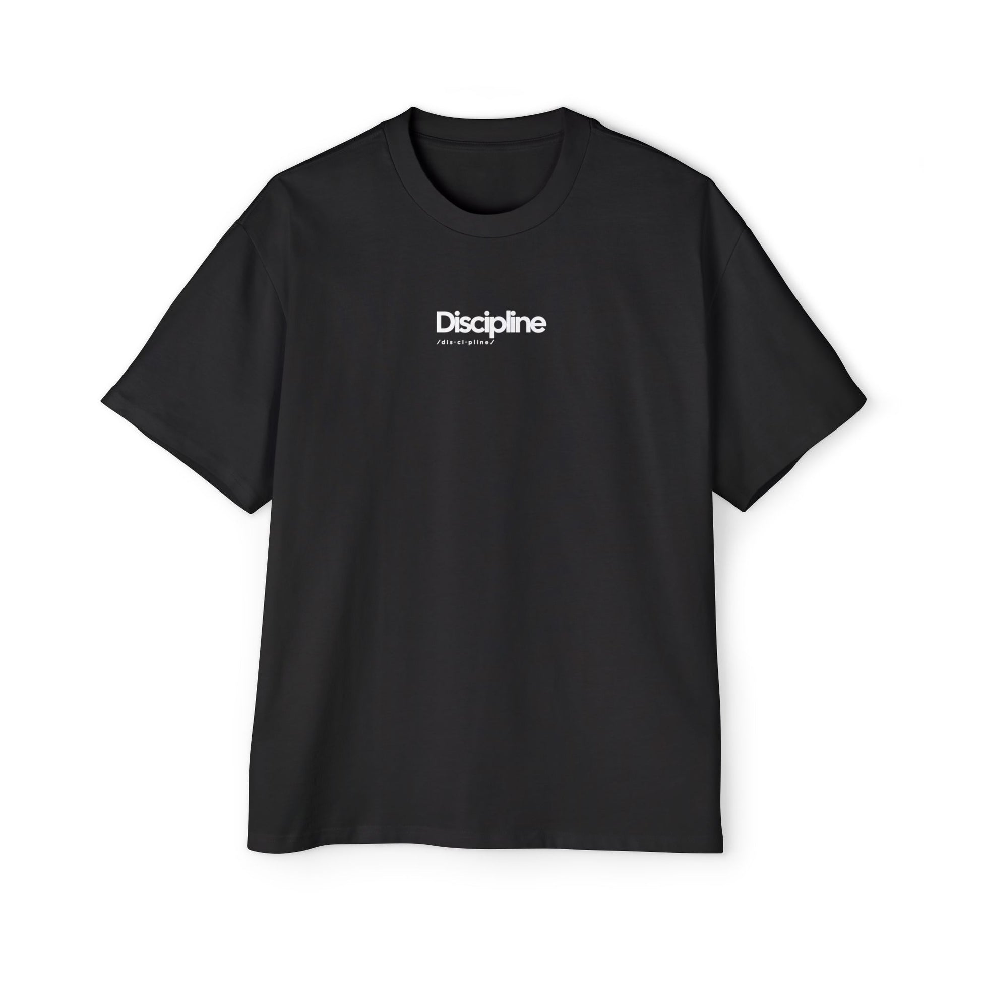 Oversized “Discipline” Tee