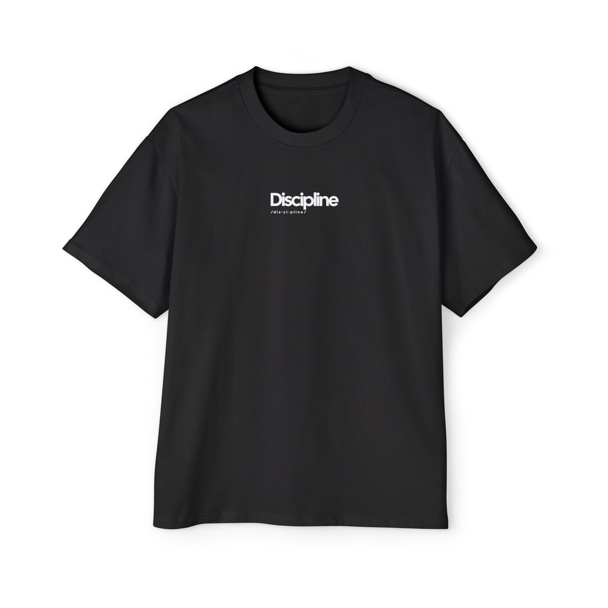 Oversized “Discipline” Tee