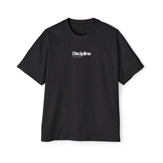 Oversized “Discipline” Tee