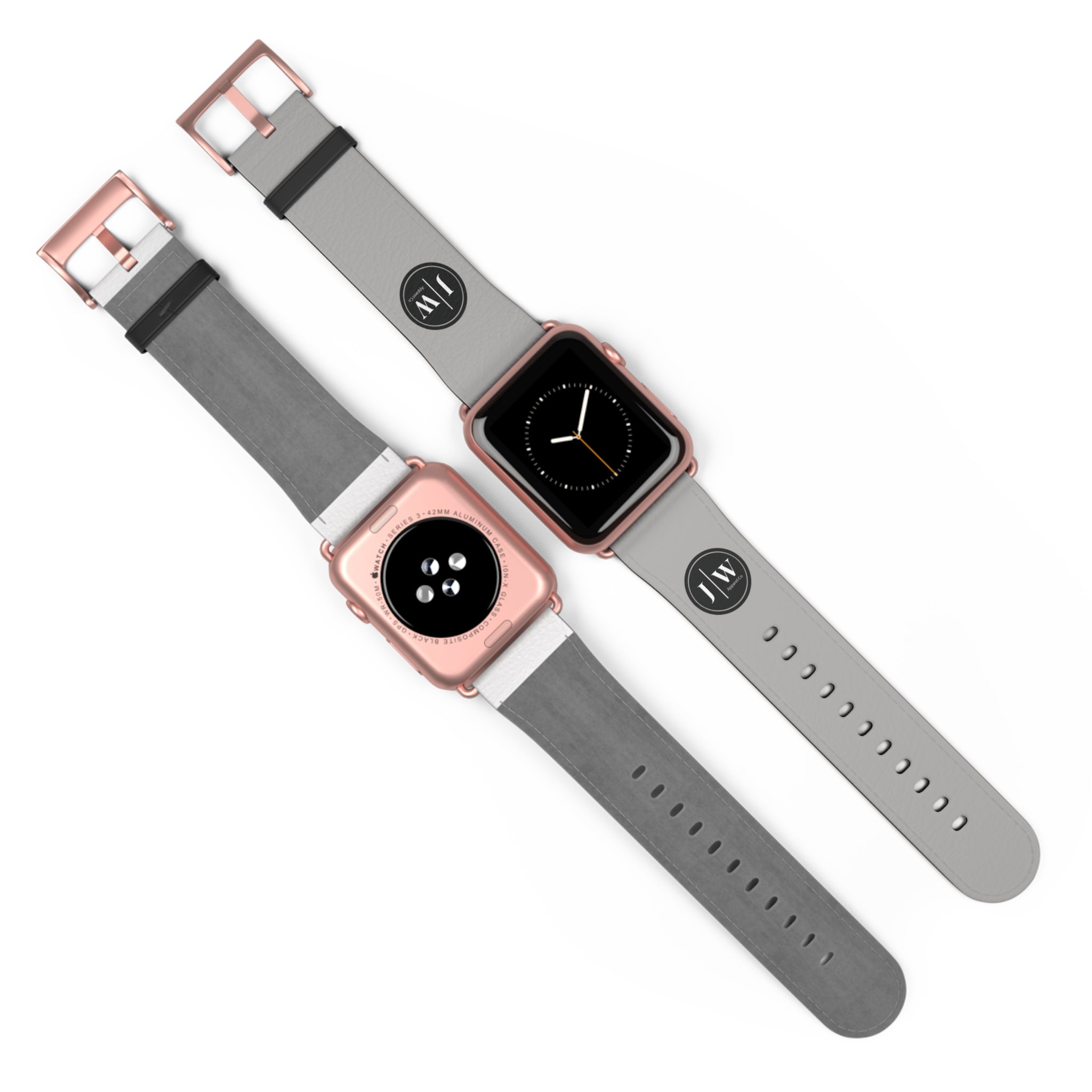 JW “Gray” Silicone Apple Watch Band