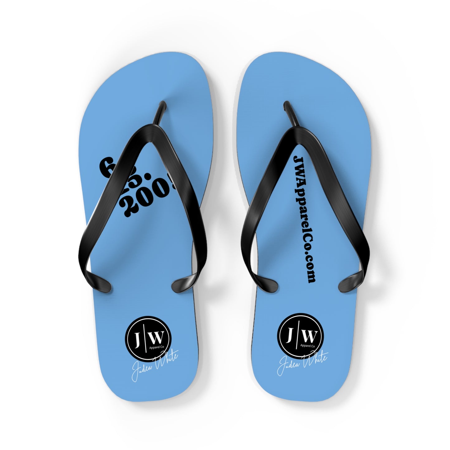 JW “Light Blue” Flip Flops