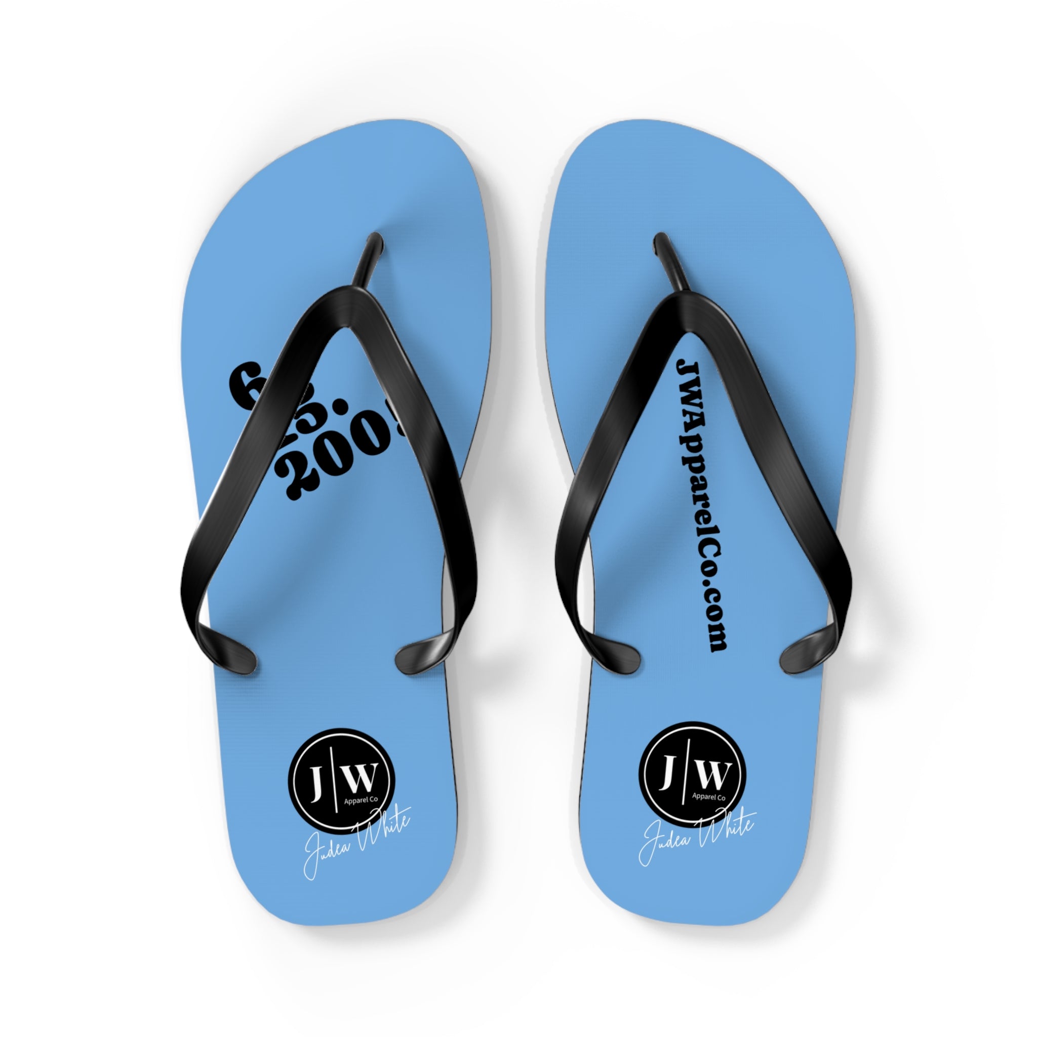 JW “Light Blue” Flip Flops