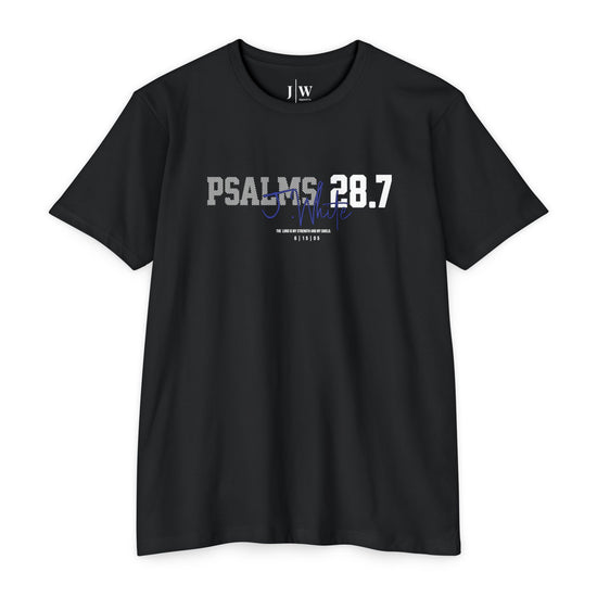 Psalm 28:7 “J.White” T‑Shirt