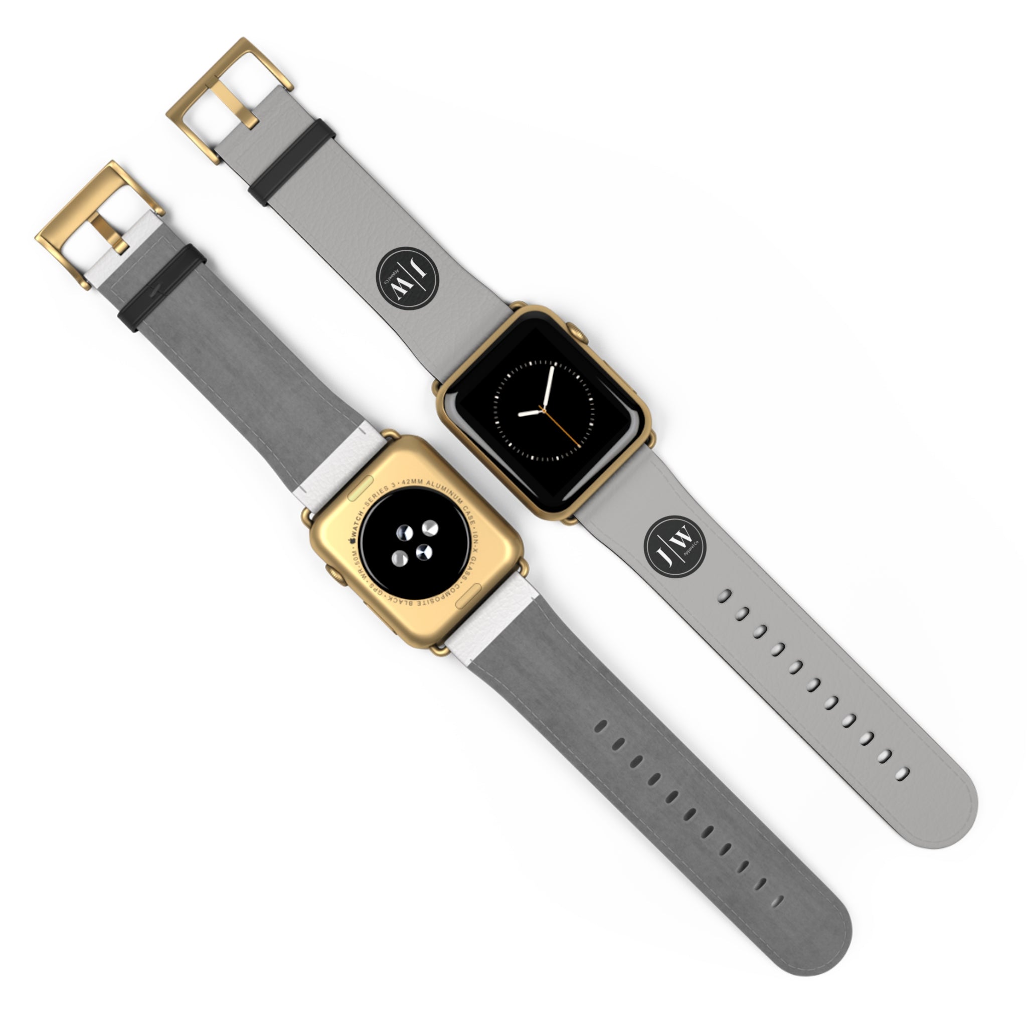 JW “Gray” Silicone Apple Watch Band